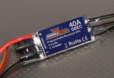 HobbyKing 40A BlueSeries Brushless Speed Controller (FS00634) foto