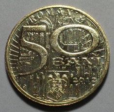 50 Bani 2012 Alama, Romania, Neagoe Basarab, moneda de circulatie din fisic UNC foto