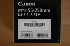 Obiectiv Canon EF-S 55-250mm f/4-5.6 IS STM foto