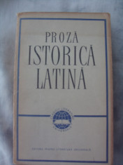 Proza istorica latina - Caesar, Sallustius, Titus Livius, Quintus Curtius, Tacitus, Suetonius foto