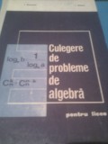 CULEGERE DE PROBLEME DE ALGEBRA PENTRU LICEE DE I.STAMATE SI I.STOIAN,EDITURA DIDACTICA 1971,302 PAGINI CARTONATA