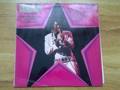 ELVIS PRESLEY - Elvis Sings From His Movies (1972,RCA, Made in UK) vinil vinyl foto