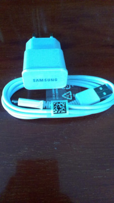Incarcator Samsung GALAXY ACE ETA-U90EWE+cablu de date,ORIGINAL foto