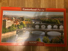 Puzzle cu 4000 de piese, Vltava Bridges in Prague foto