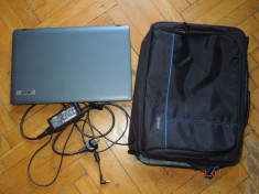 Laptop Acer 15.6&amp;#039;&amp;#039; Aspire 5733-372G50Mikk, Procesor Intel? Core? i3-370M 2.4GHz, 4GB, 500GB, Linpus + geanta laptop foto