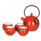 Set ceai chinezesc cadou ceainic + 4 cani ceramica + tava de servire