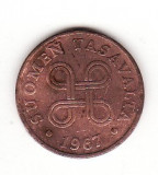 Finlanda 1 penni 1967 - &quot;Hanun Vaakuna&quot;