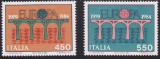 C4500 - Italia 1984 - cat.nr.1618-9 neuzat,perfecta stare, Nestampilat