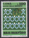 San Marino 1973 - cat.nr.836 neuzat,perfecta stare