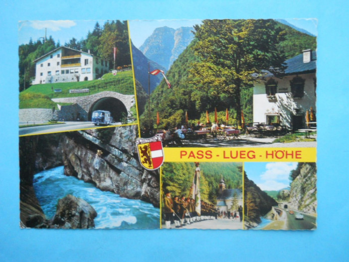 HOPCT 12597 AUSTRIA HANUL PENSIUNE -,,PASS-LUEG-HOHE ,, [ NECIRCULATA]