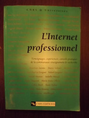 L&amp;#039;INTERNET PROFESSIONNEL - TEMOIGNAGES, EXPERIENCES, CONSEILS PRATIQUES DE LA COMMUNAUTE ENSEIGNEMENT &amp;amp;amp; RECHERCHE foto