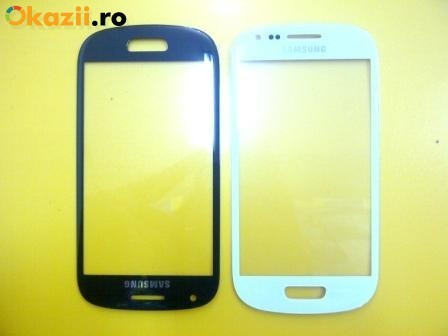Geam Samsung Galaxy s3 mini i8190 Touchscreen sticla negre produs original  | Okazii.ro