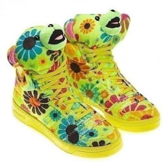 vand adidas / gheata ADIDAS JEREMY SCOTT FLOWER POWER - PE STOC !CURIER GRATUIT! foto