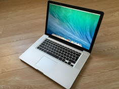 Apple MacBook PRO 15 inch i7 2 GHz 8GB RAM SSD 250gb video 512 mid 2011 !!! foto
