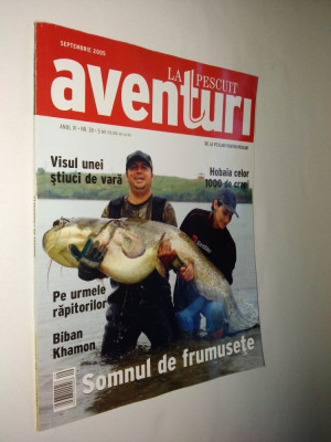 Revista Aventuri la Pescuit / Septembrie 2005 foto