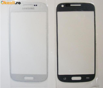 Geam Samsung Galaxy S4 mini i9195 Touchscreen sticla albe produs original foto