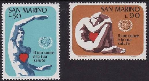 San Marino 1972 - cat.nr.820-1 neuzat,perfecta stare