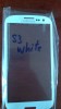 Geam Touchscreen Alb Samsung Galaxy S3 i9300 + Sticla Fata Ecran Carcasa