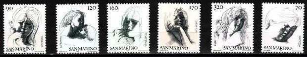 C2118 - San Marino 1977 - cat.nr.935-40 neuzat,perfecta stare