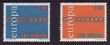 San Marino 1971 - cat.nr.782-3 neuzat,perfecta stare