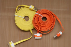 Cablu de date Iphone,Ipad,Ipod Colorat 300 cm foto