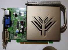 Placa video PCI EXPRES Nvidia Leadtek WinFast PX8500 GT TDH Heatpipe SILENT ( pasiva ) 512 Mega, PCI-E, Vga, Dvi foto