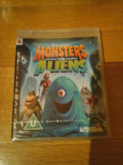 JOC PS3 DREAMWORKS MONSTERS vs. ALIENS SIGILAT ORIGINAL / STOC REAL in Bucuresti / by DARK WADDER foto