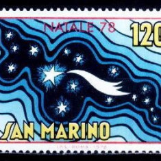 C2105 - San Marino 1978 - Craciun cat.nr.968-70 neuzat,perfecta stare