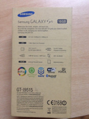 Samsung Galaxy S4 I9515 White Frost - NOU SIGILAT foto