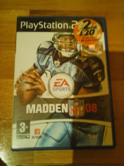 JOC PS2 MADDEN 08 ORIGINAL PAL / STOC REAL in Bucuresti / by DARK WADDER foto