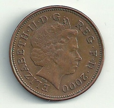 ANGLIA 2 PENCE 2000 [2] Livrare in cartonas! foto