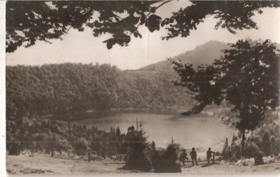 CPI (B4502) TUSNAD - LACUL &amp;quot;SF. ANA&amp;quot;, EDITURA MERIDIANE, CIRCULATA, 17.9.1967, STAMPILE, TIMBRU foto