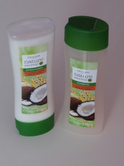 Set CADOU Sampon si balsam din grau si nuca de cocos Nature Secrets 250 ml foto