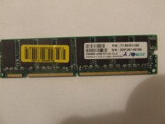 placuta ram sdram APACER , INFINEon 512 mb pc 133 mhz foto