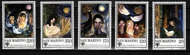 San Marino 1979 - cat.nr.982-6 neuzat,perfecta stare