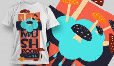 Tricou personalizat &amp;quot;Mushroom Cloud&amp;quot; printeo foto