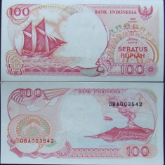 INDONEZIA 1992 - BANCNOTA 100 RUPII (UNC) - BC21