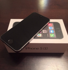 IPHONE BLACK 5S 16 gb NEVERLOCKED CU GARANTIE! foto