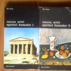 t Istoria artei - spiritul formelor - Elie Faure (2 volume)