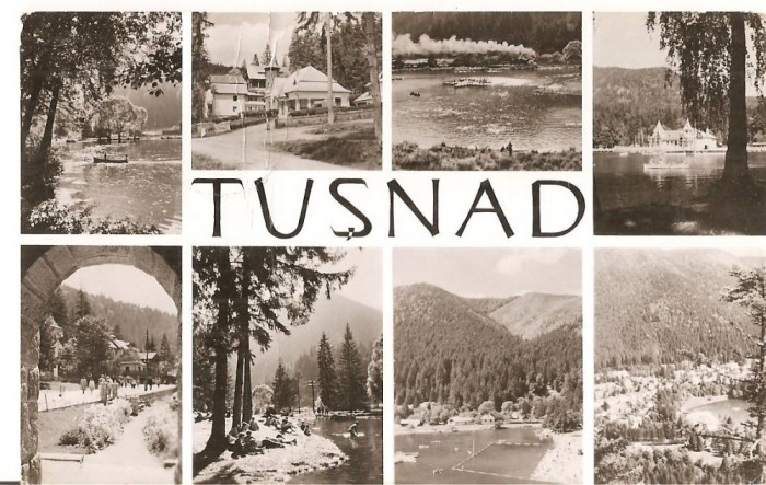 CPI (B4504) TUSNAD - MOZAIC, EDITURA MERIDIANE, CIRCULATA, 17.8.1963