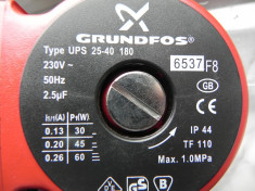 Pompa recirculare apa Grundfos 25 40(4) 180 NOUA foto