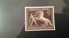 Germania reich 1939 Mi 699 serie MNH Panglica Bruna cota ridicata foto