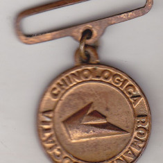 bnk dv Medalion Asociatia Chinologica Romana - Caine de rasa ocrotit