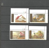 TANZANIA 1986 - PASARI ACVATICE, serie nestampilata, B26