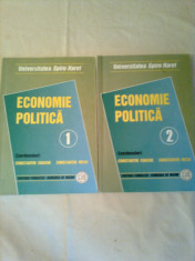 ECONOMIE POLITICA ~ CONSTANTIN ENACHE / CONSTANTIN MECU - vol. 1+ 2 - complet foto