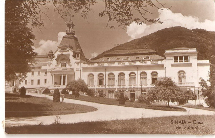 CPI (B4510) SINAIA. CASA DE CULTURA, EDITURA COMBINATUL POLIGRAFIC CASA SCANTEII, CIRCULATA, 17.6.1959, STAMPILA