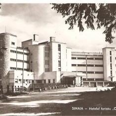 CPI (B4511) SINAIA. HOTELUL TURISTIC "COTA 1400", EDITURA MERIDIANE, CIRCULATA, 12.8.1962, STAMPILE, TIMBRU