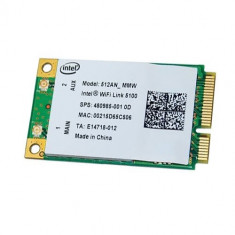 Placa wireless Intel Wi-Fi Link 5100, PCIe Mini Card Lenovo 512AN_MMW (A) foto