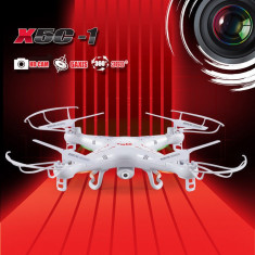 DRONA PROFESIONALA SYMA X5C-1 ULTIMUL MODEL UPGRADED CU CAMERA 2 MP SI ACCESORII+CADOU foto