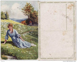 Ilustrator- picturi ,tema femei, Necirculata, Printata